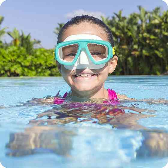 Маска для плавання Bestway 22011 бірюзова Київ