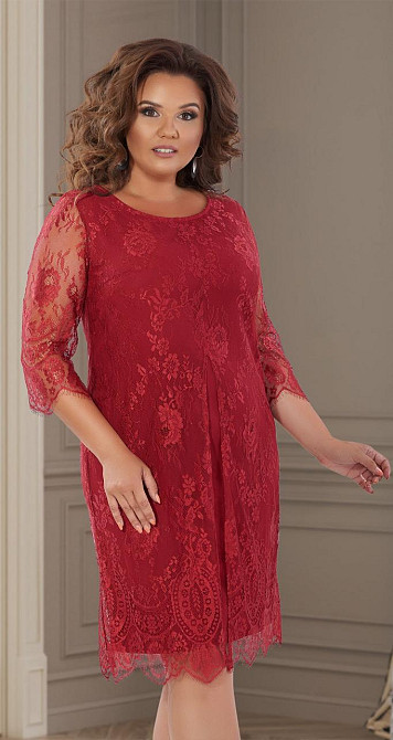 Ошатне плаття з Французького гіпюру великого розміру (50) Київ - фото 2