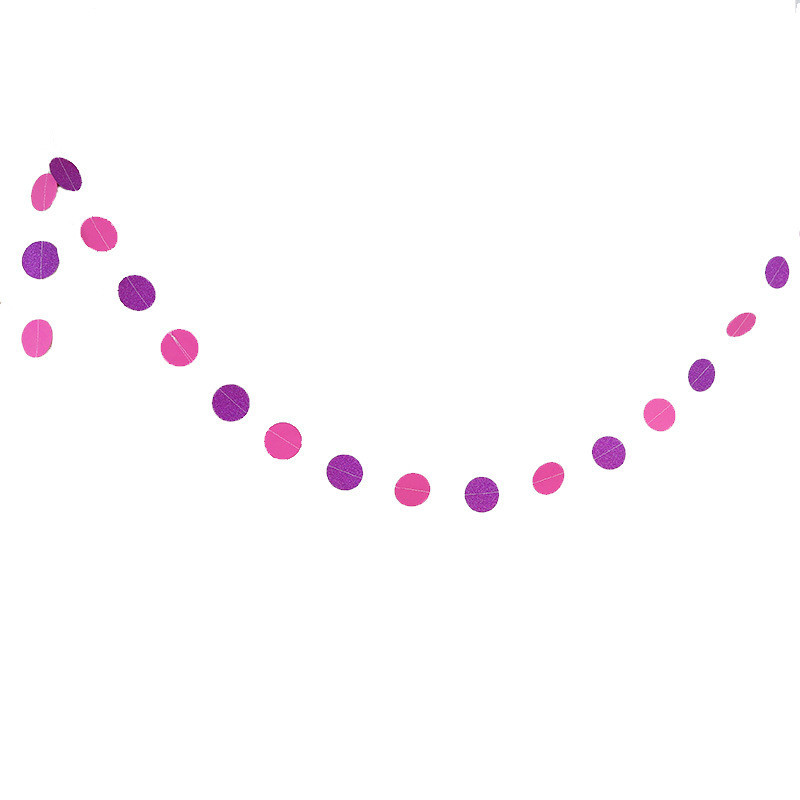 Гирлянда из кружочков на стену 4 м разноцветный Киев - изображение 4