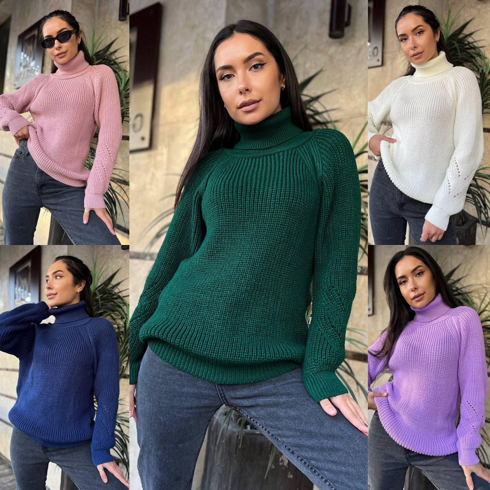 Женская  свитер с высокой горловиной. 42-48р Киев - изображение 2