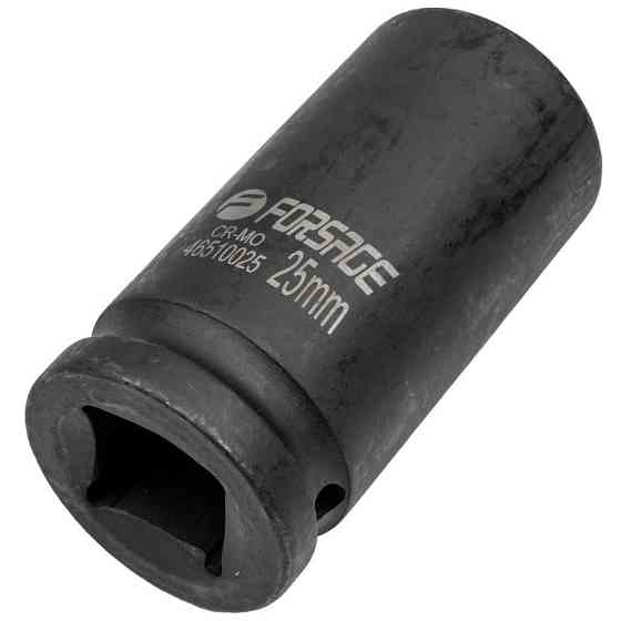 Головка ударна глибока 3/4" 6-гранна 25мм FORSAGE F-46510025 Одеса