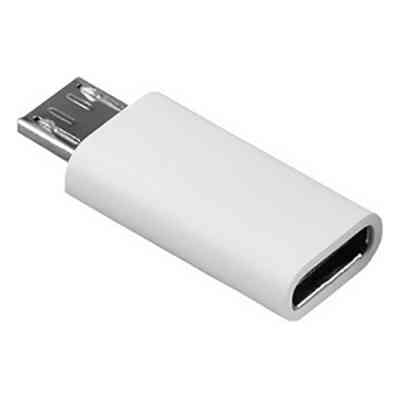 Переходник Lapara Micro USB Male to USB 3.1 Type-C Female white (LA-MaleMicroUSB-TypeC-Female white) Винница