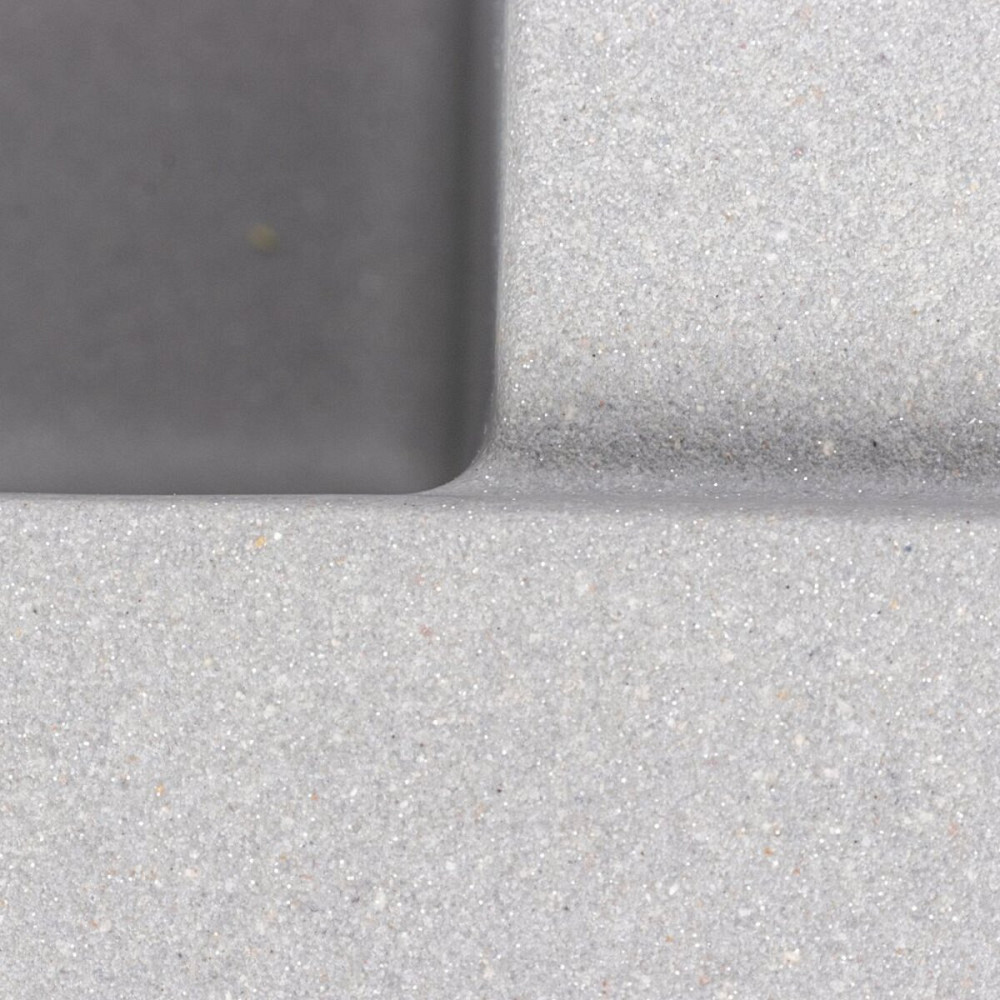 VALESO Кухонна мийка гранітна VALESO 6550 CRIPTA (сірий металік) Киев - изображение 7