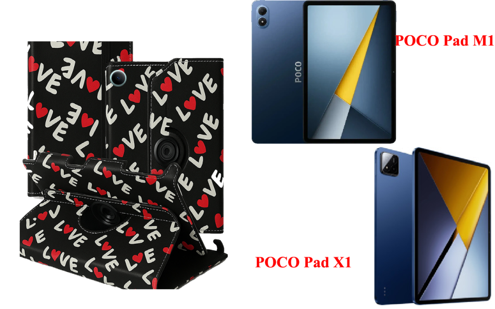 Чехол Spinner360 для планшета POCO Pad M1, POCO Pad X1, цвет Art-Premium Киев - изображение 1