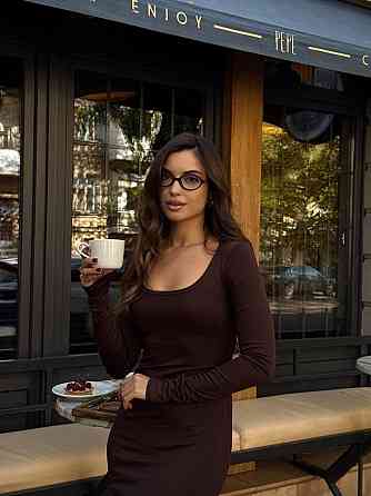 Женское привлекательное вечернее мини платье микродайвинг Шоколад, 46/48 Одесса