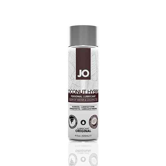 Смазка-крем с кокосовым маслом JO Coconut Hybrid ORIGINAL (120 мл) белая Sex Aura Киев