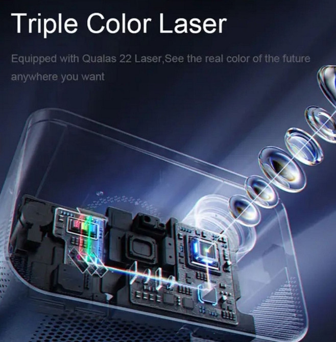 Проектор Vidda C2 ULTRA 4K DLP Гарантия Харків - фото 6