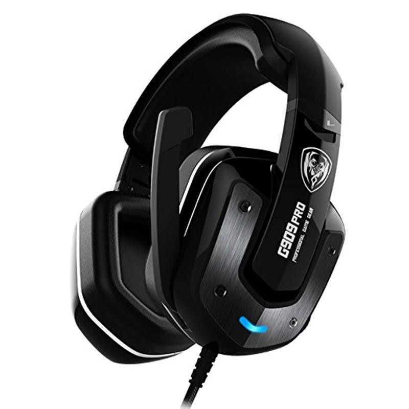 Гарнітура Somic G909 Pro Black (9590010164) Чорний Харків - фото 14