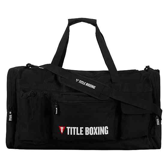 Спортивна сумка TITLE Boxing Deluxe Gear Bag Black Каменское