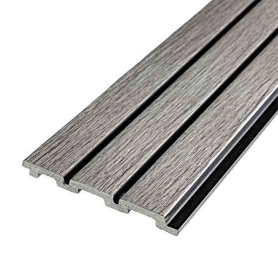 Рейка декоративна PS 2900х120х12мм Світло-сірий дуб SW-00001740 Київ