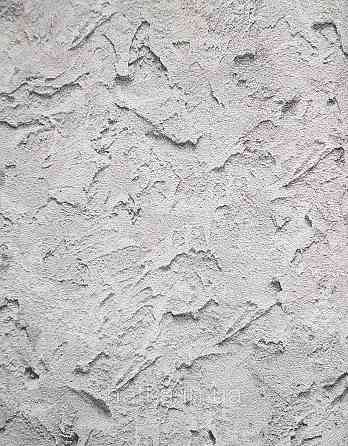 Шпалери вінілові на флізеліні гарячого тиснення DU&KA 1.06х10 вензель основа під штукатурку сірі коричневі Київ