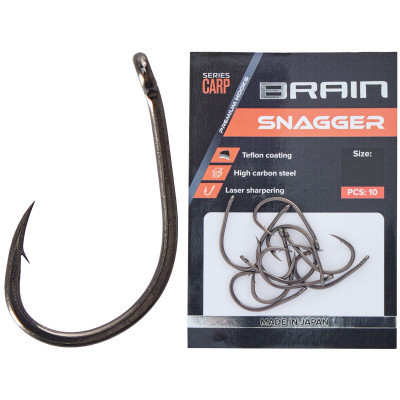 Крючок Brain fishing Snagger 2 (10 шт/уп) (1858.80.16) Винница - изображение 1