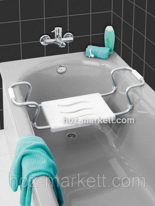 Сидіння у ванну на білій металевій трубі регульоване Primanova KV 03 — 02 Харків - фото 3