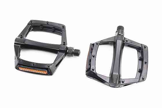 Педалі MTB широкі 9/16" (112x109x24mm) алюмінієві, чорні NWL-221 Київ