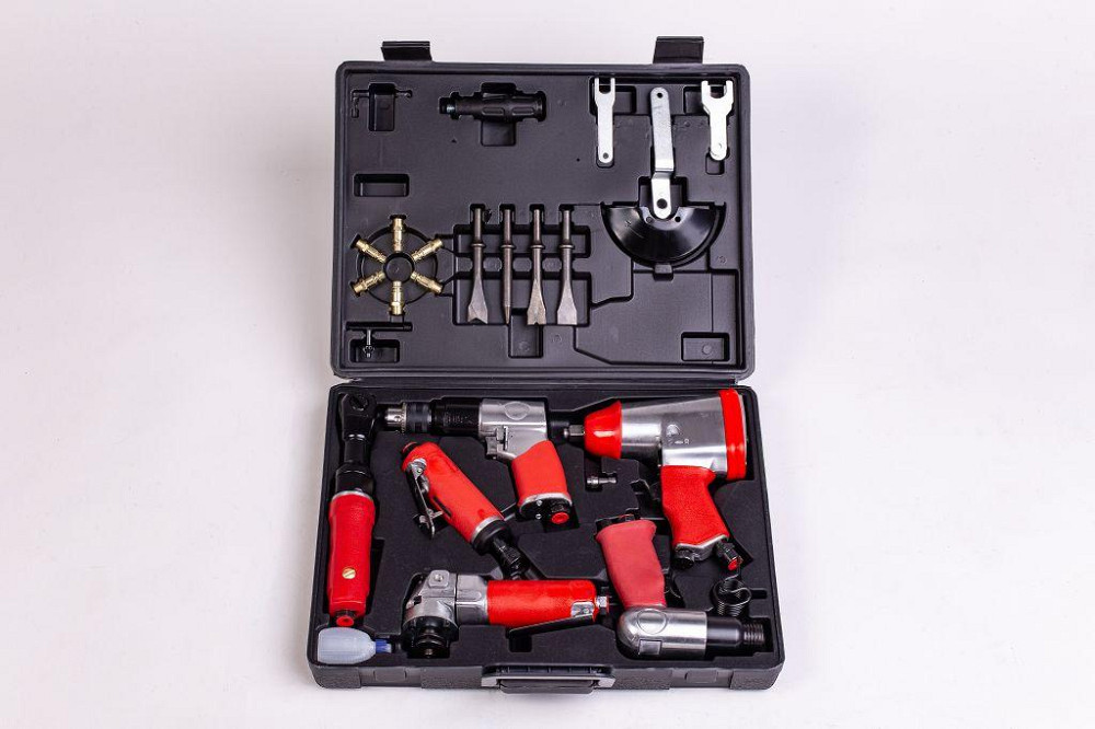 Набір LEX LXATK24 – пневматичні інструменти, 24 предмети, Чехія, кейс у комплекті Львів - фото 1