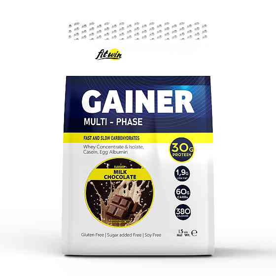 Gainer - 1500g (Milk Chocolate) Луцьк