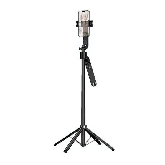 Селфі-монопод HOCO K32 Soporte smart live broadcast holder Black Київ