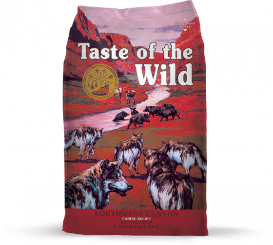 Taste of the Wild Southwest Canyon (Тейст оф зе Вайлд Саутвест Каньйон Дикий кабан) беззерновой корм для собак 2 кг. Запорожье