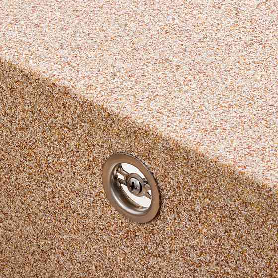 Гранітна мийка для кухні VALESO 7950 AZURIT матова Карамель Коломыя