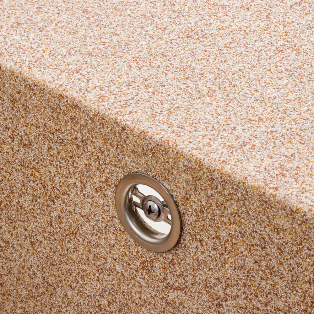 Гранітна мийка для кухні VALESO 7950 AZURIT матова Карамель Коломыя - изображение 4