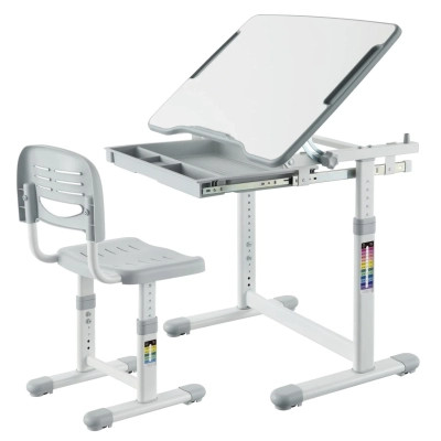 Парта зі стільцем Sector АФІНА Grey Вінниця - фото 1