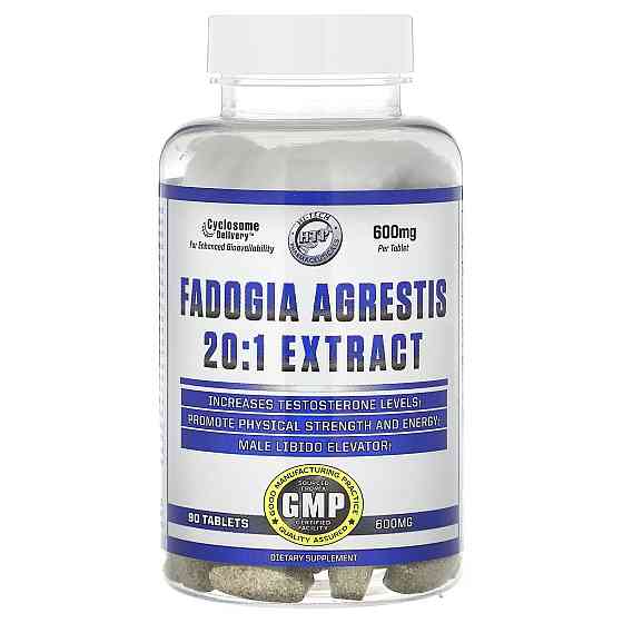 Фадогия Агрестис Hi-tech pharmaceuticals Fadogia Agrestis 20:1 Extract 600 mg 90 Tablets Луцк