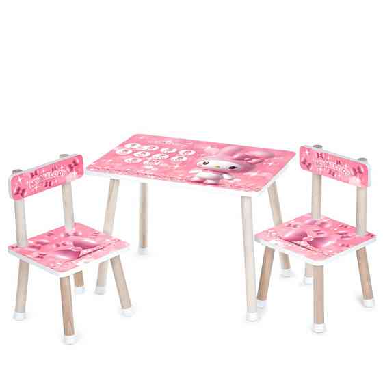 Детский Столик M 501-8 столешница 60 х 40 см, 2 стульчика Винница