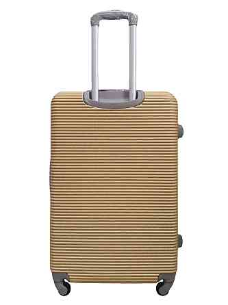 Валіза пластикова MILANO BAG 004 велика шампань Київ