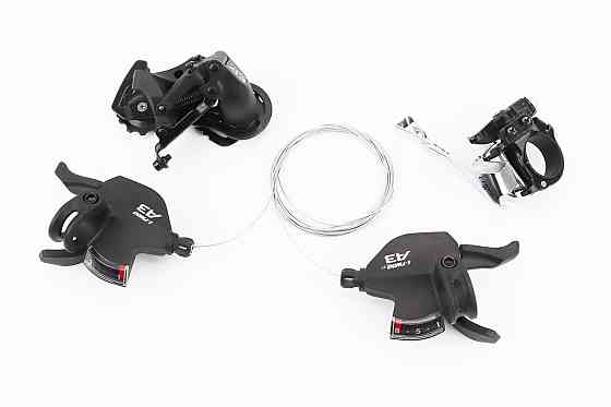 Комплект перемикання (групсет) 3x8 швидкостей, чорні A3 Київ