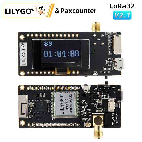 LILYGO LoRa32 T3: Плата с OLED для IoT и Arduino Киев