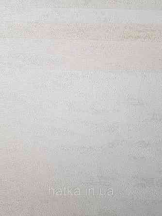 Шпалери метрові вінілові на флізеліні Sintra Structure однотонні мазки сріблясті білі 521106 Київ