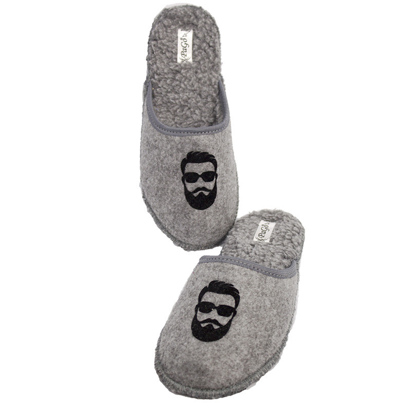 Тапочки домашние подростковые паркетные  Войлок PaGo 