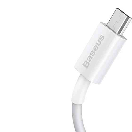 Кабель Baseus Superior Series Fast Charging Data Cable USB to Micro 2A 1m White Киев