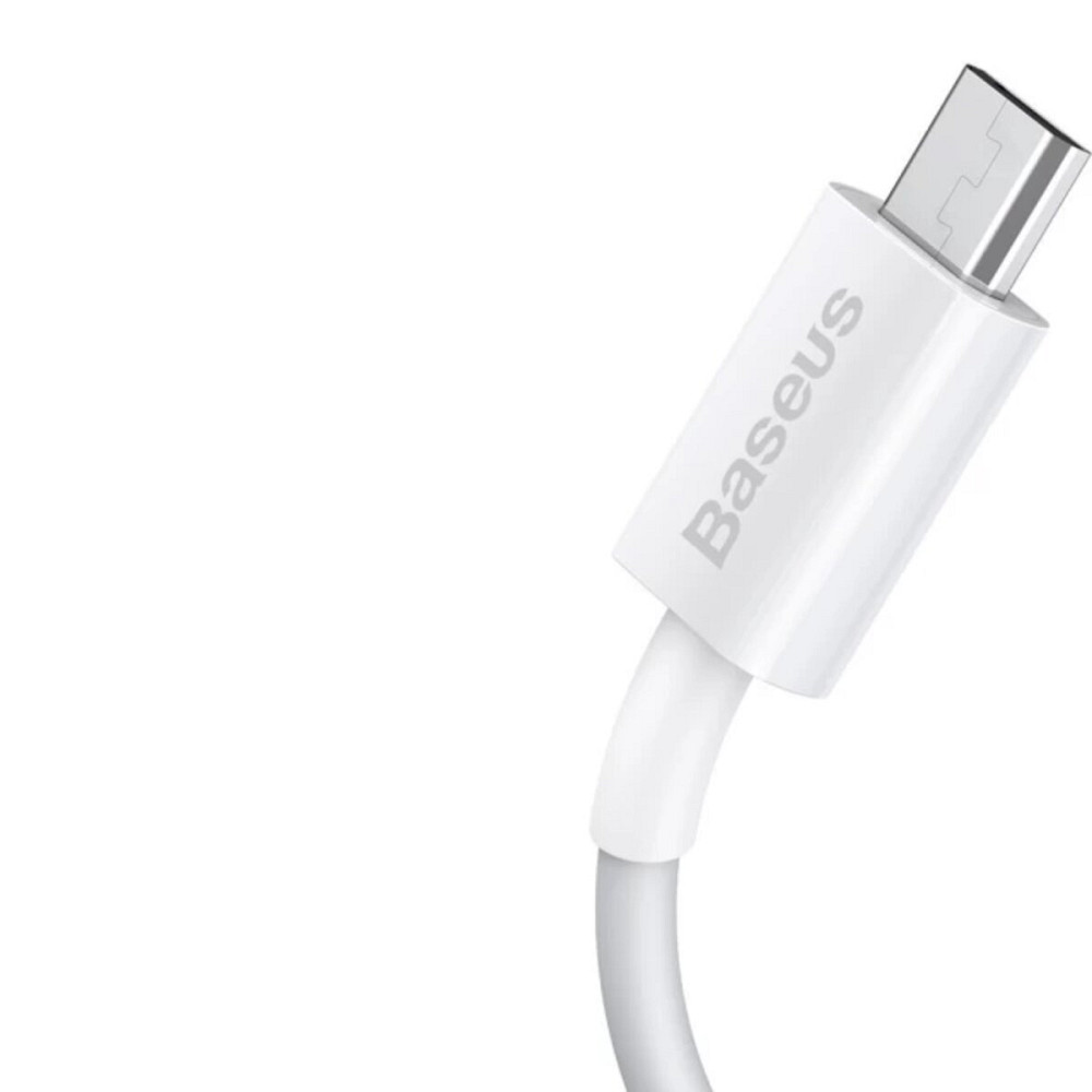 Кабель Baseus Superior Series Fast Charging Data Cable USB to Micro 2A 1m White Киев - изображение 2