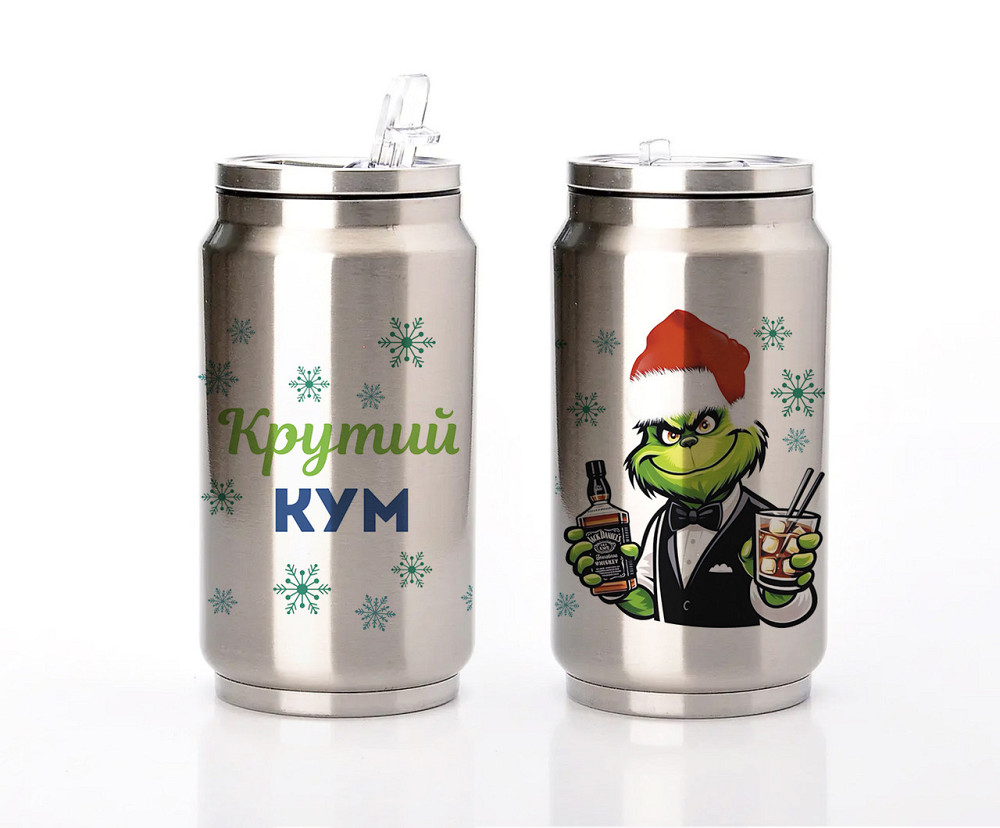 Термос у вигляді банки "Сoca-Cola" 500мл "Крутий кум" Одеса - фото 1