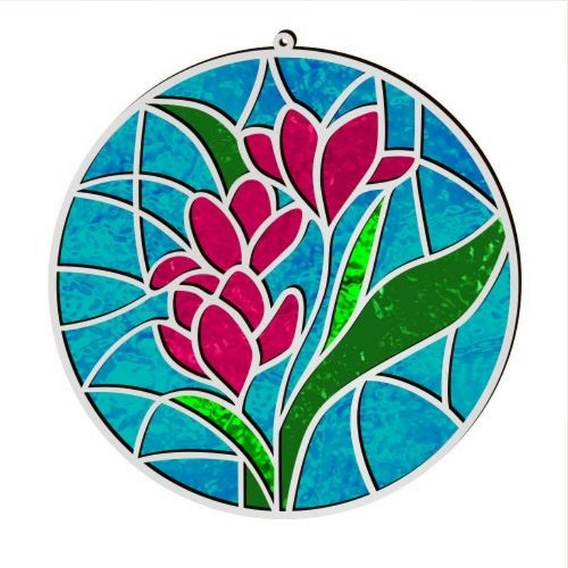 Набір для вітражного живопису за номерами "Весняні Квіти" FDSGK-06 Вінниця - фото 1