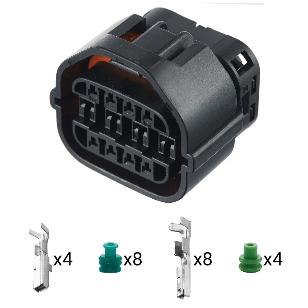 Роз'єм конектор 12-кон., MG640711-5, 7283-8722-3 YAZAKI, KET, YAZAKI, KET Корея Багато Hyundai, Kia Київ - фото 1