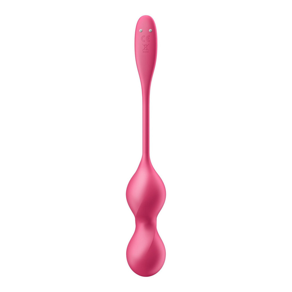 Вагинальные шарики с вибрацией Satisfyer Love Birds 2 работающие от приложения, розовые Sex Aura Киев - изображение 2