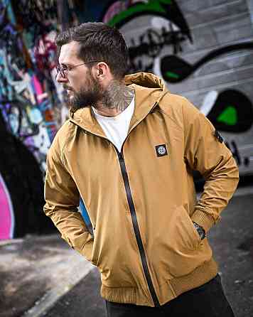 Городская Ветровка Stone island карман coyot 4 ДЛ7036 Киев