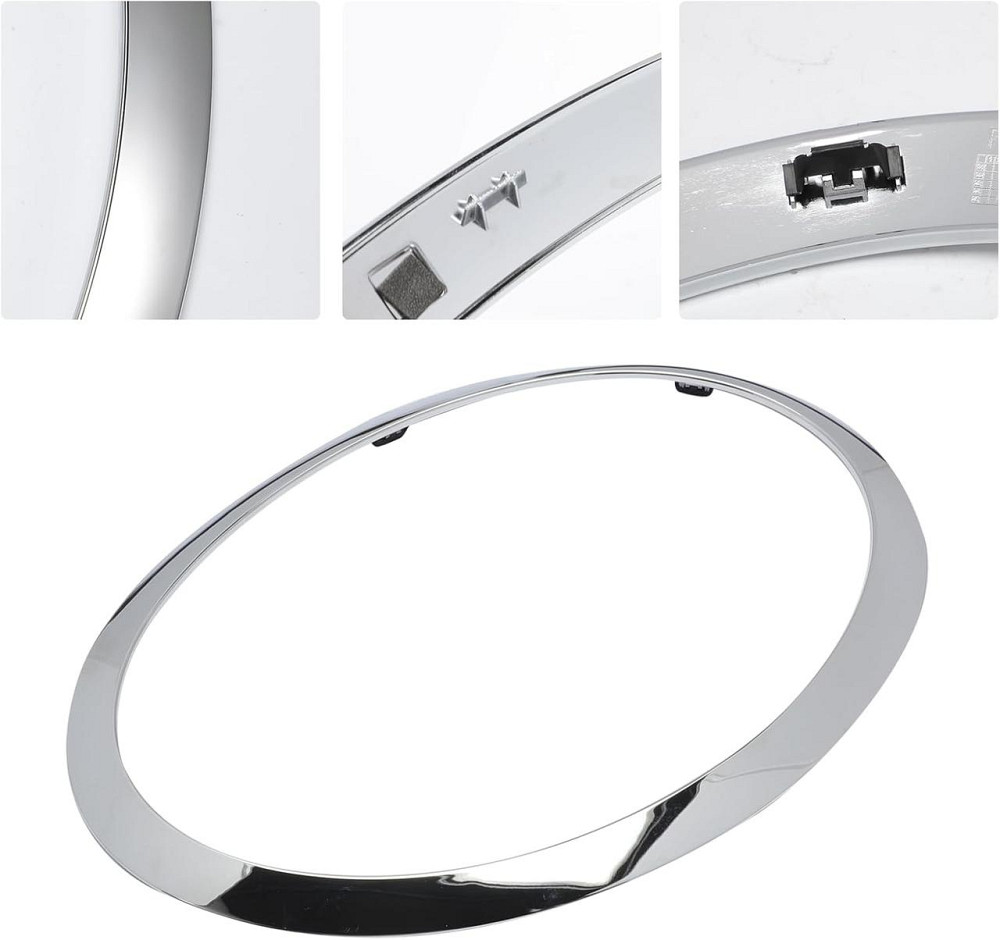 Накладка на фары для MINI Cooper F55 F56 F57 2014–2021, серебристые, рамка 2 шт 51137300631 51137300632 Киев - изображение 3