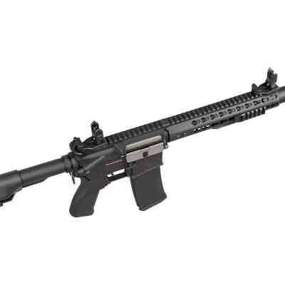 Гвинтівка страйкбольна Evolution Recon 10&quot; Amplified Carbontech AEG Black (SL-1006) Вінниця