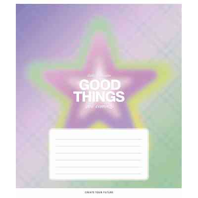 Тетрадь Школярик Good things 18 листов линия (018-3526L) Винница