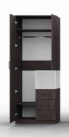 Шафа для одягу Tetris Т-1, Дуб Сонома Трюфель, 800/520/2100 Львів