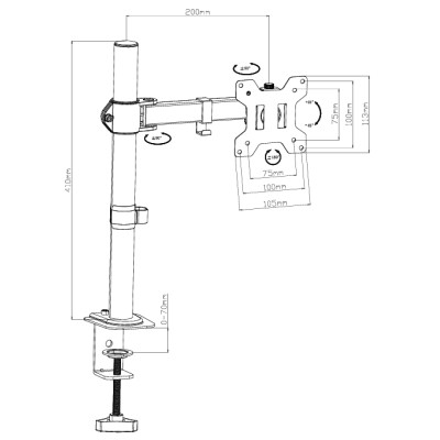 Кронштейн Vinga TD31-1051 Вінниця - фото 7