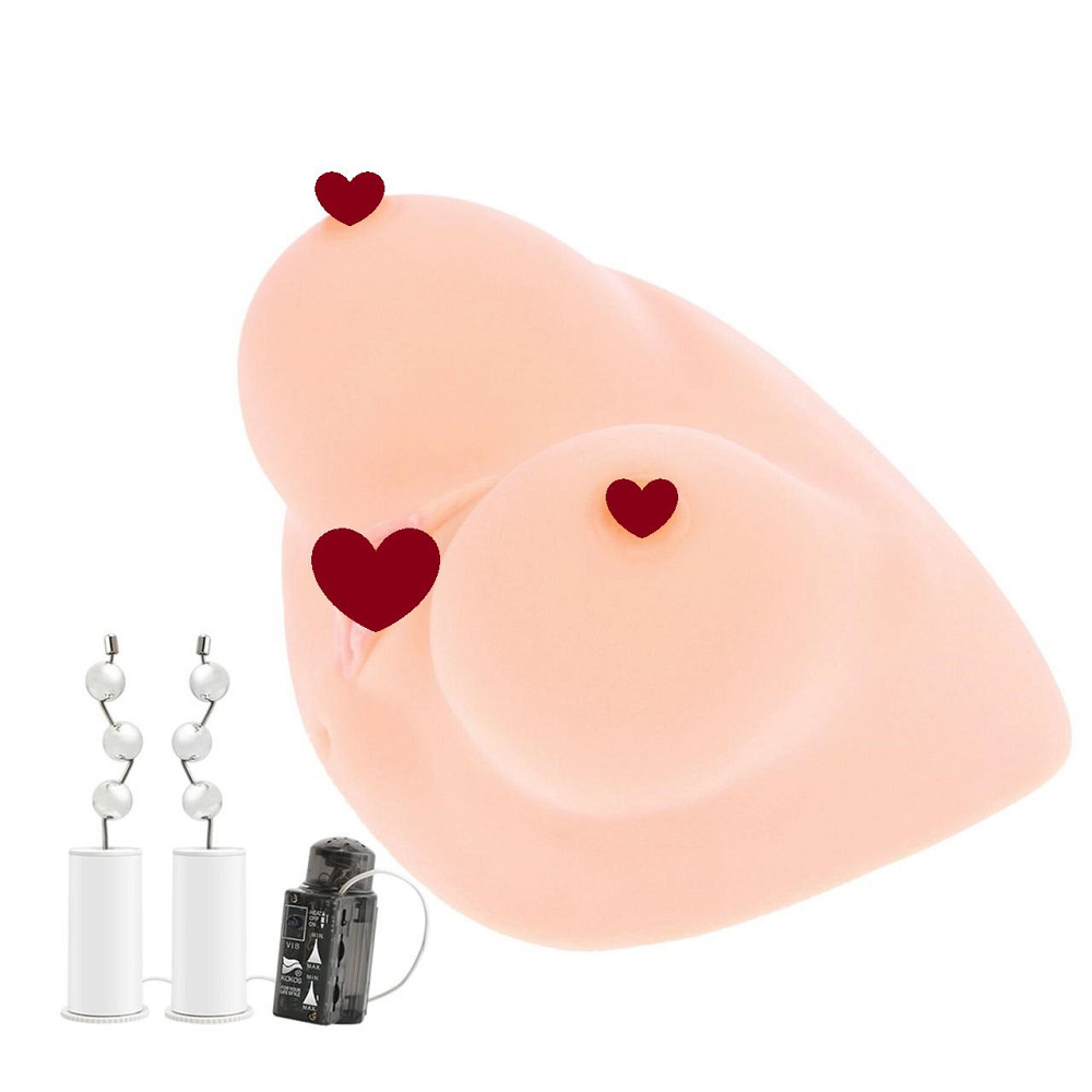 Мастурбатор Kokos Juilana Breast 2WayPlus с вибрацией и массажем Sex Aura Киев - изображение 1