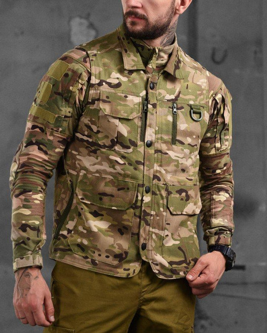 Тактическая жилетка mansuri мультикам ВТ6372 Одесса - изображение 1