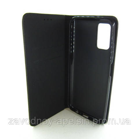Чехол книжка Samsung A03s A037 Premium Case (черный) Одеса - фото 3