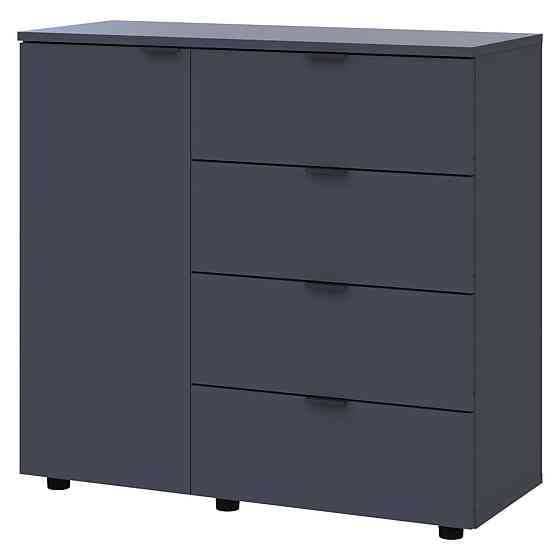 Комод в гостиную Doros Гелар GС1 100х40х81,2 см Графит (DRS-011288) Днепр