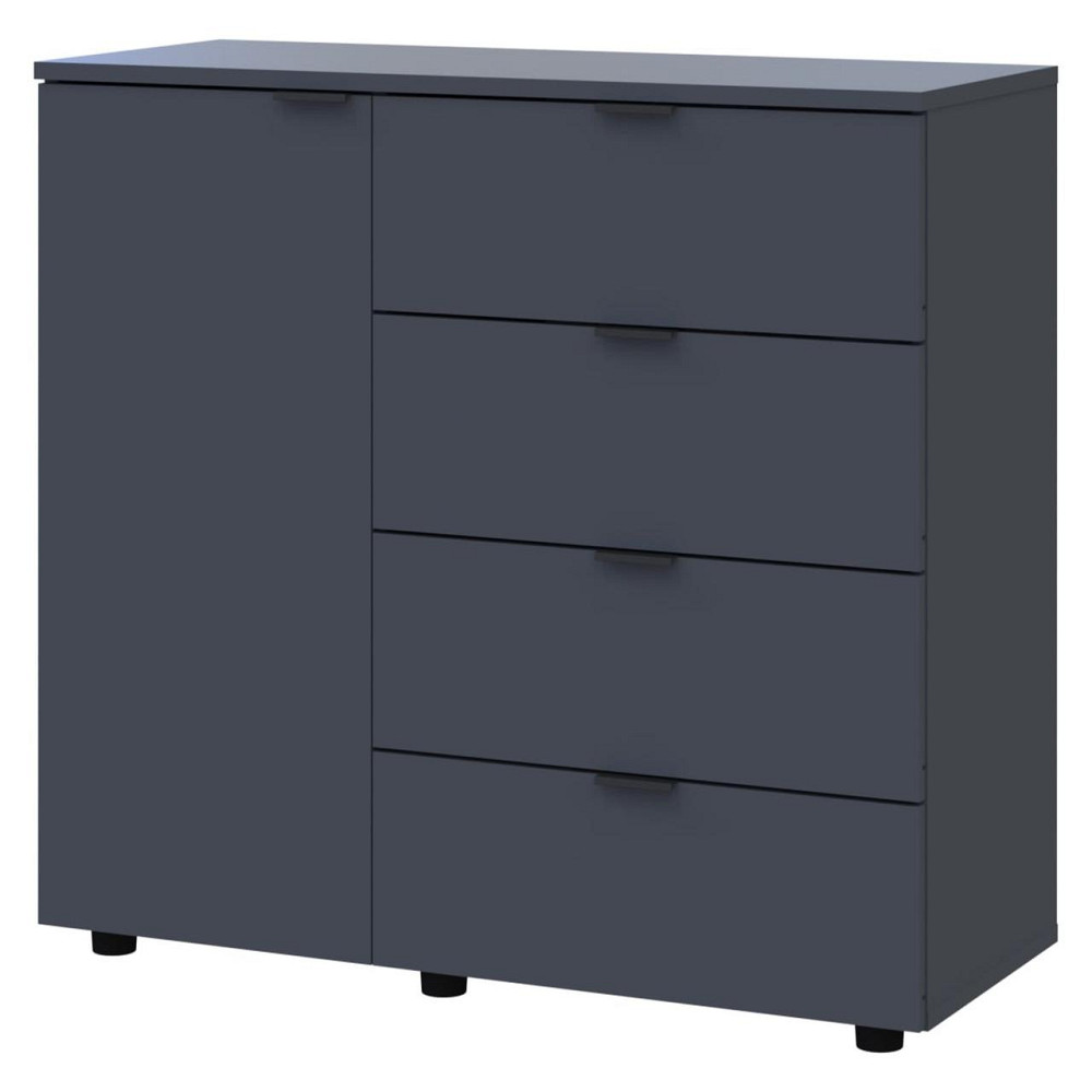 Комод в гостиную Doros Гелар GС1 100х40х81,2 см Графит (DRS-011288) Днепр - изображение 1