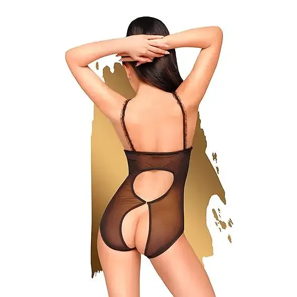 Боді з відкритими грудями та спиною Penthouse - Turned On Black M/L Львов - изображение 2